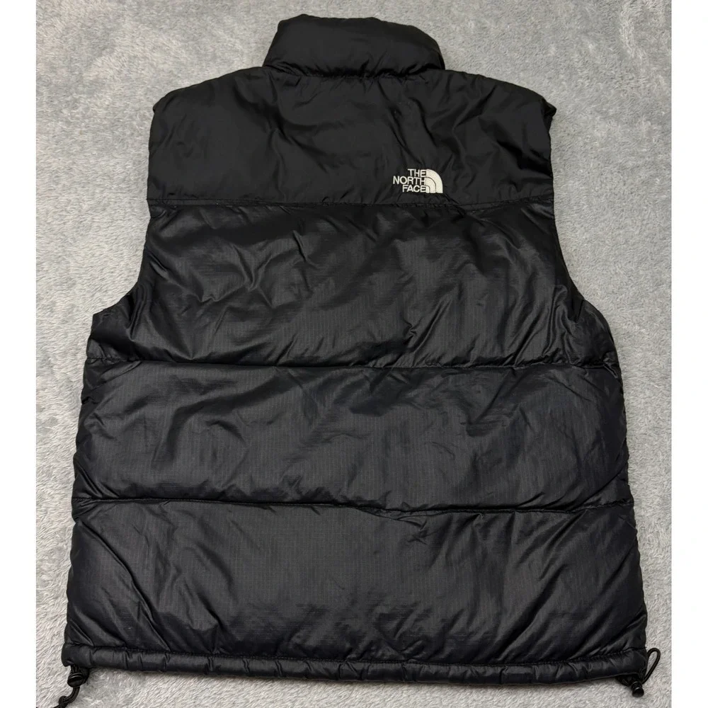 Vintage The North Face Puffer Down Nuptse Vest Mens L Black Stow Pocket Gore Tex